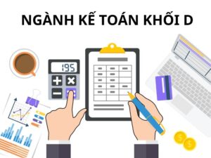 Người học khối D hoàn toàn có thể xét tuyển cho ngành Kế toán